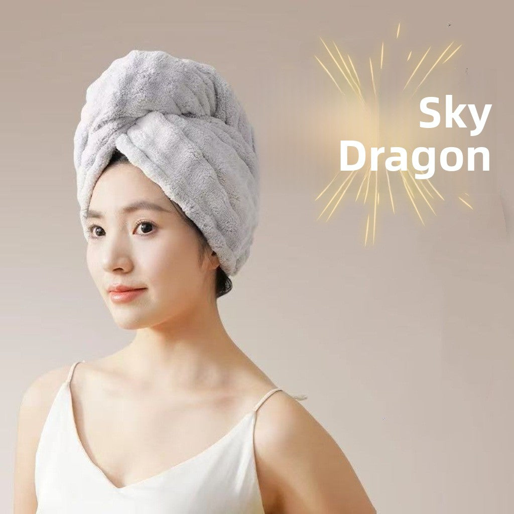 Women's Quick Dry Hair Cap Bath Towel