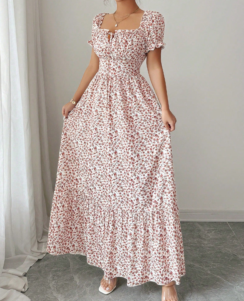 Flower Print Dress