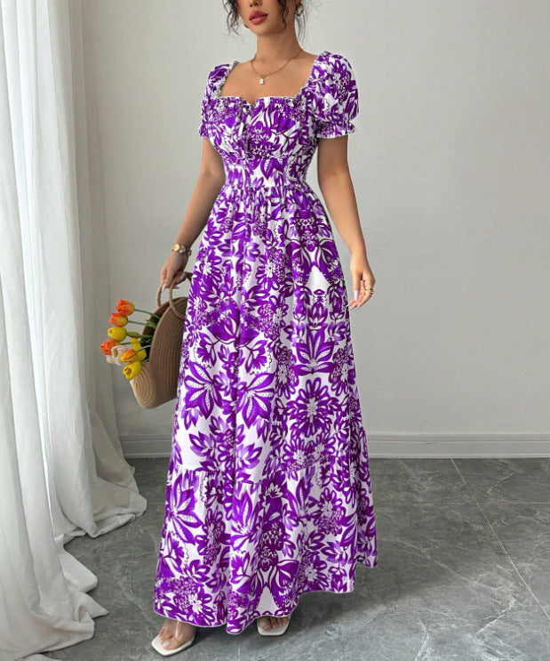 Flower Print Dress