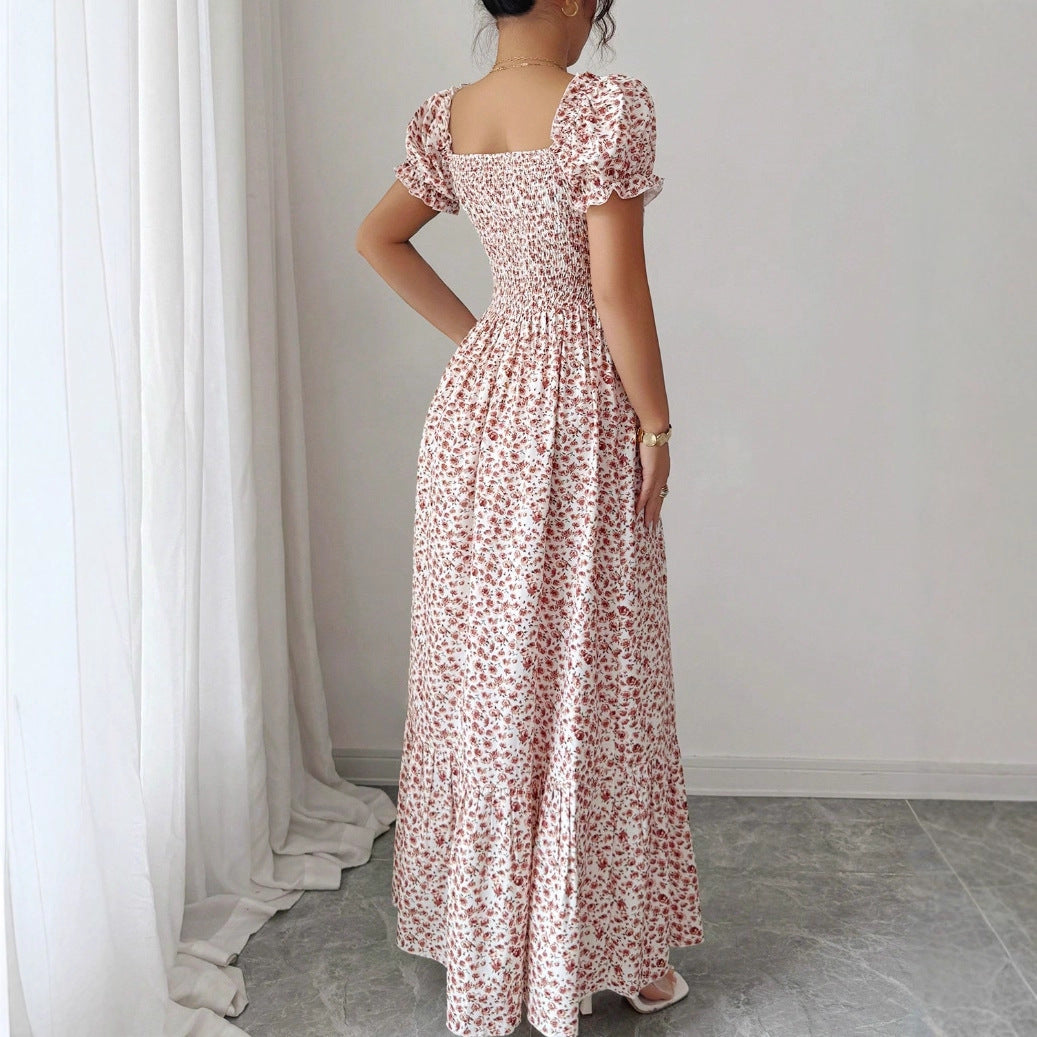 Flower Print Dress