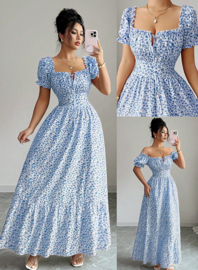 Flower Print Dress