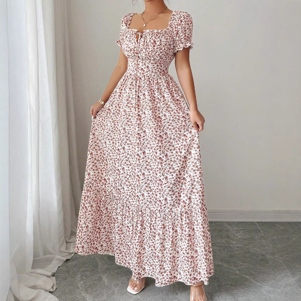 Flower Print Dress