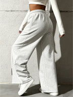 Womens High Waist Wide Leg Pants