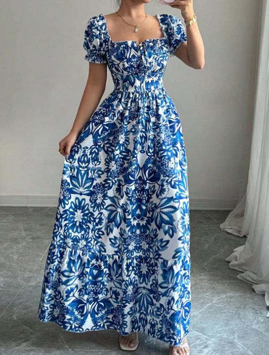 Flower Print Dress