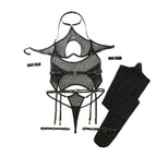 Adjustable Halter Backless Lingerie Set